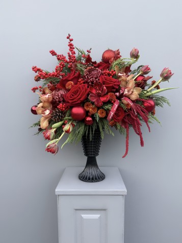 Red Bloom Yılbaşı Aranjmanı