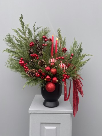 Redglow Mumlu Yılbaşı Aranjmanı