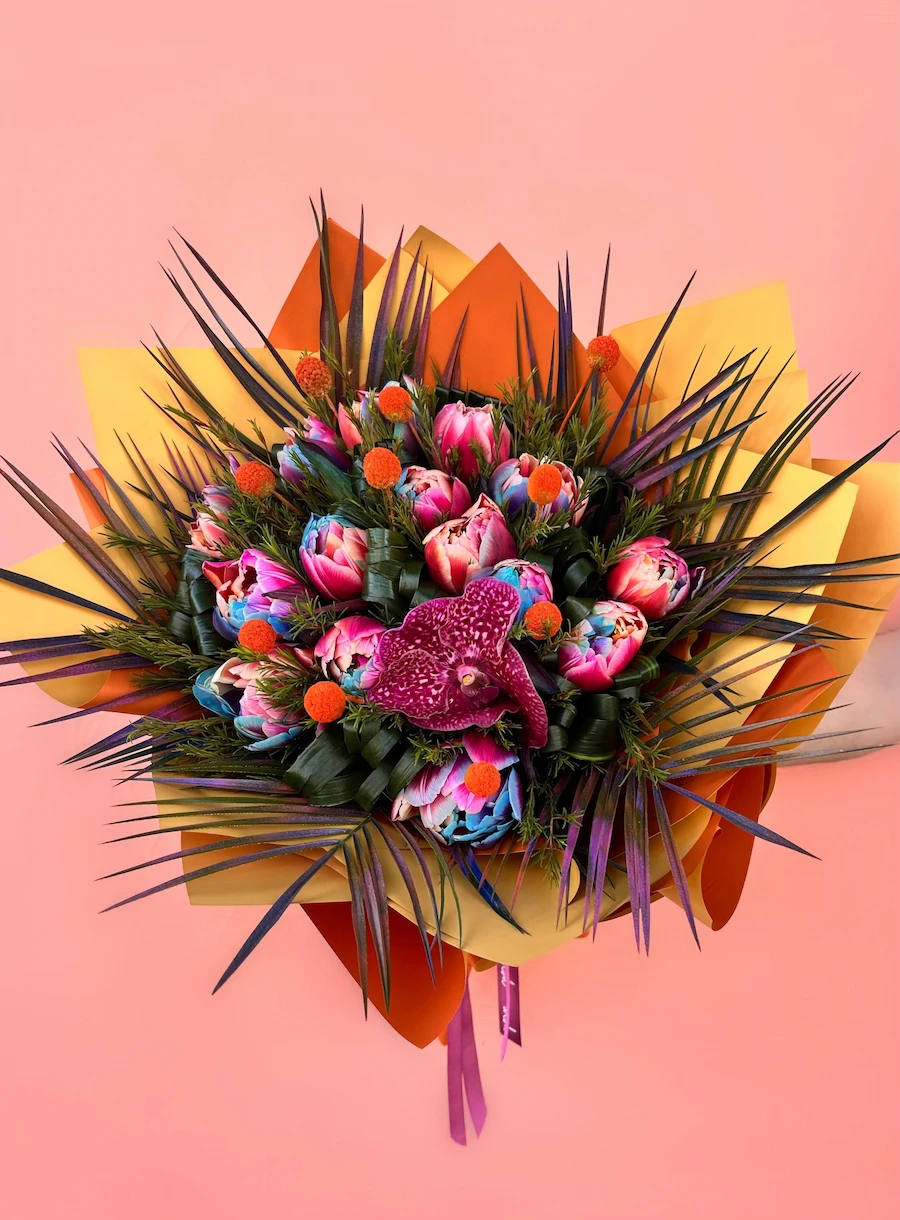 15’li Vip Aurora Lale Buketi