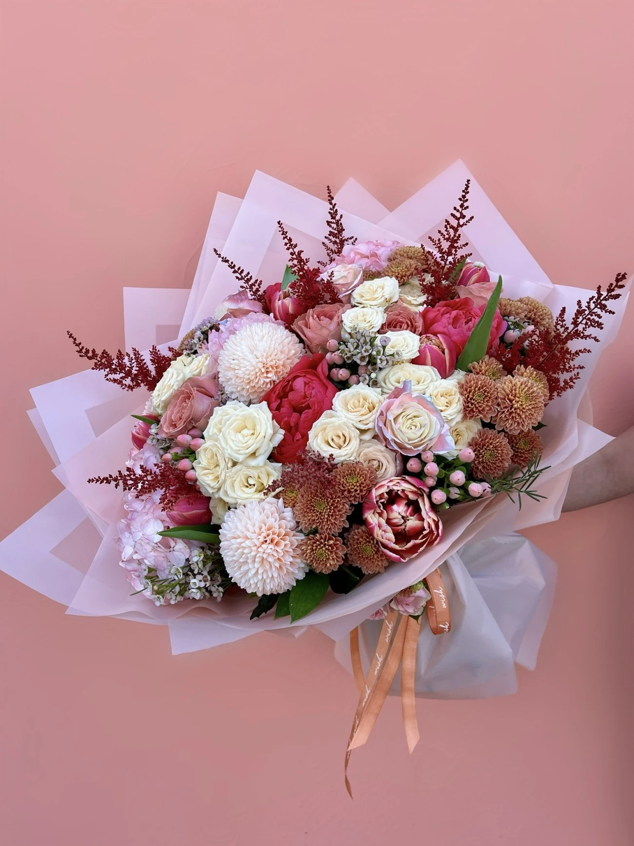 Sweet Blush Karışık Lüks Buket