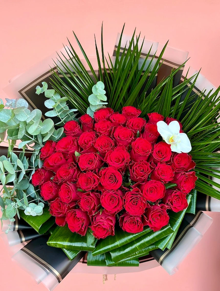 Bonita Kırmızı Gül Buketi