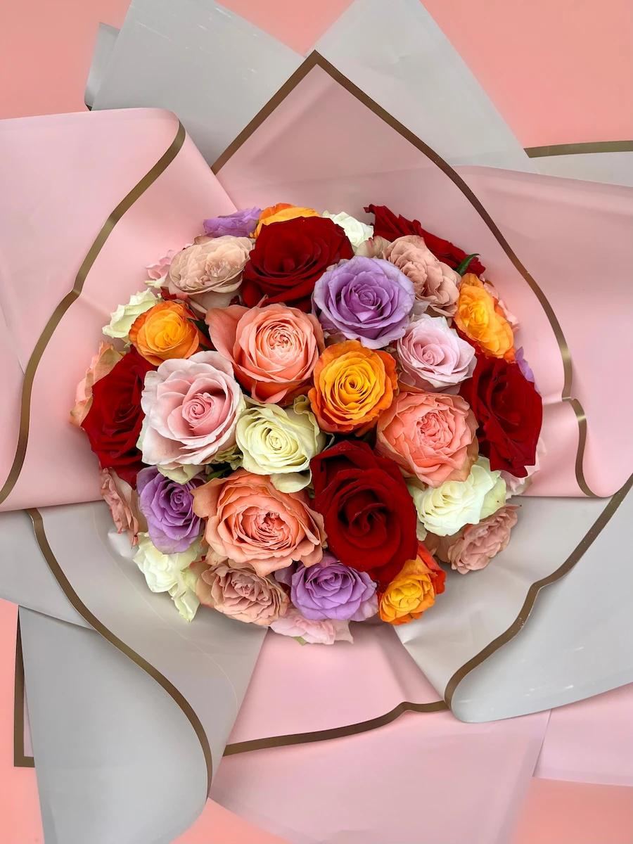 Carina Karışık Gül Buketi