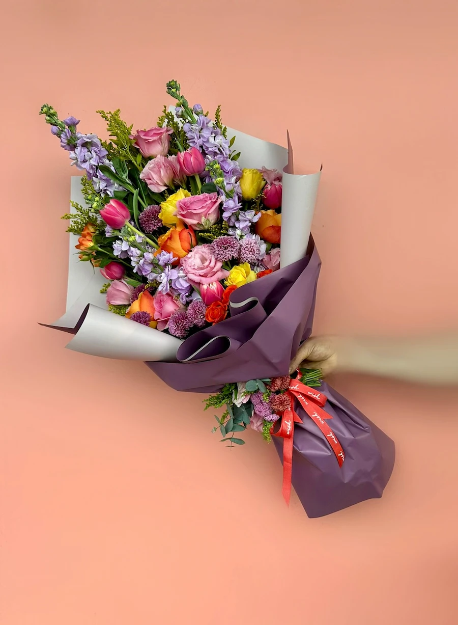 Colourful Love Renkli Karışık Buket