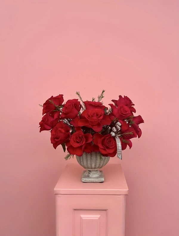 Rosy Kırmızı Gül Aranjmanı