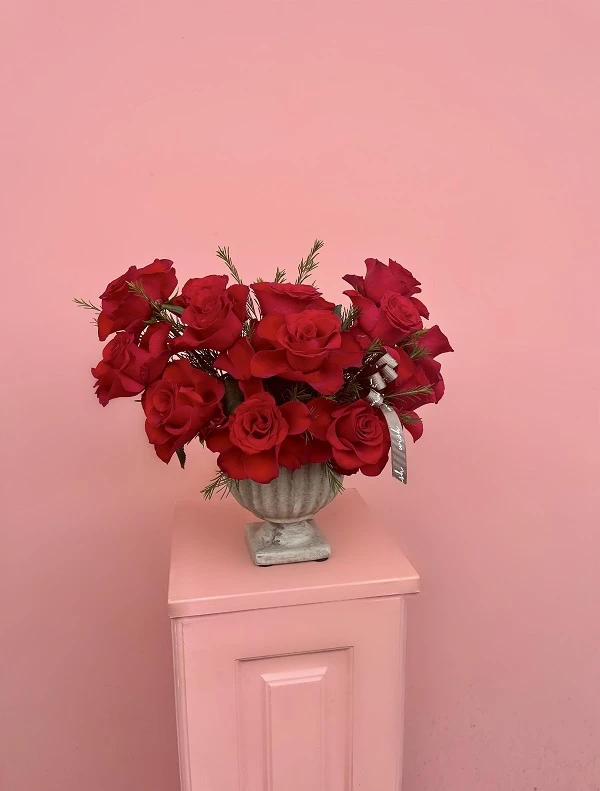 Rosy Kırmızı Gül Aranjmanı