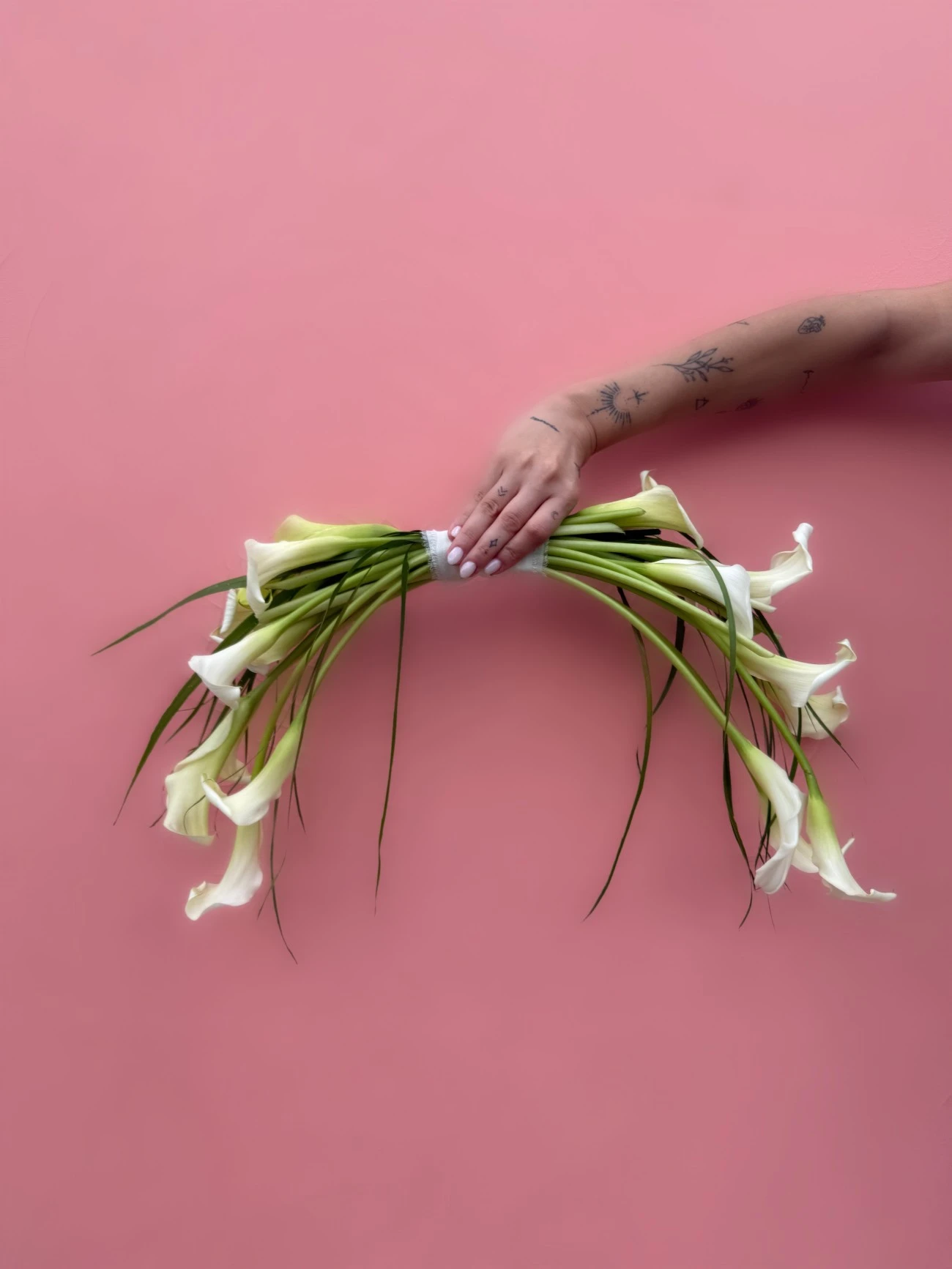 Özel Tasarım Calla Gelin Buketi