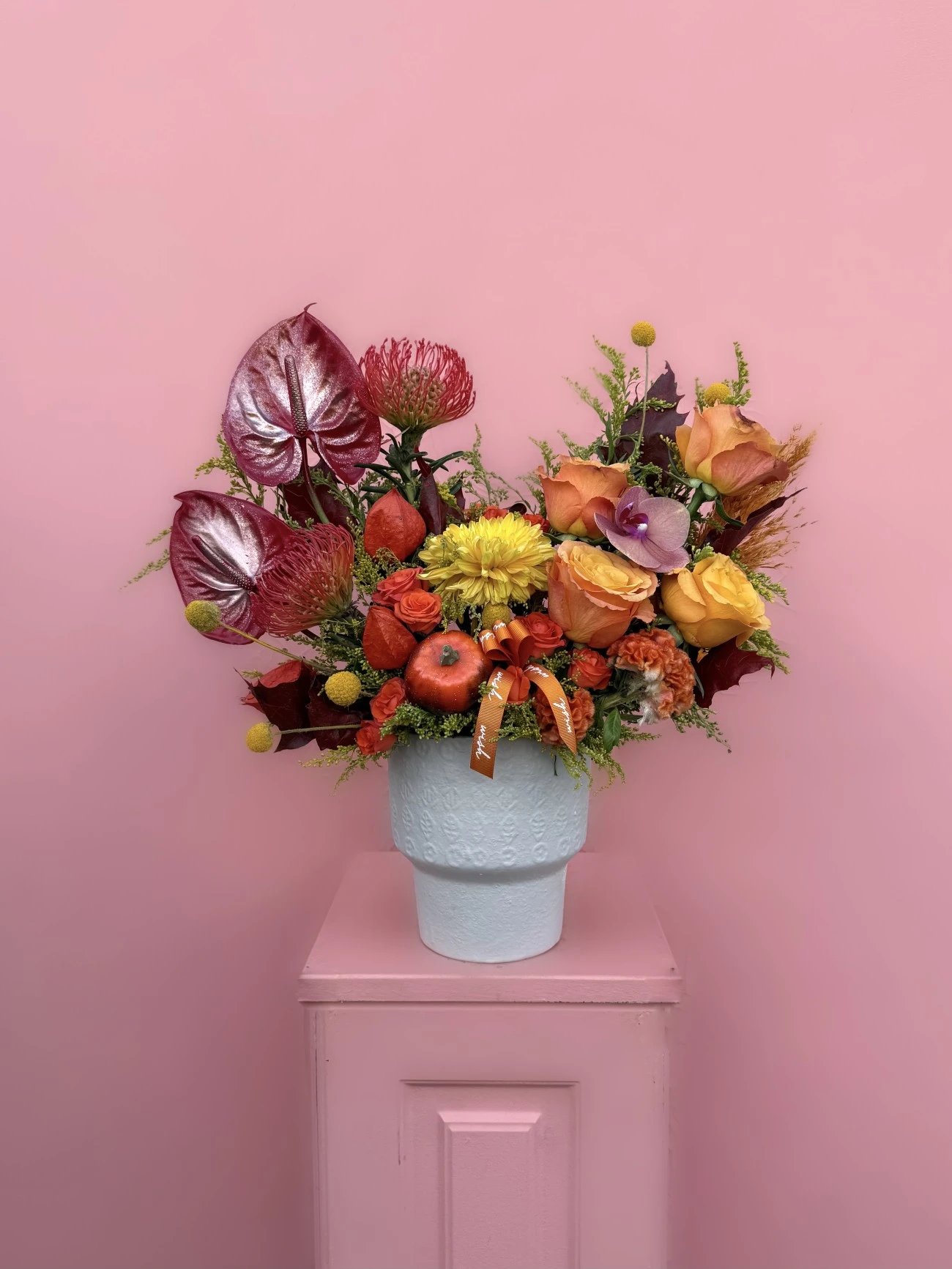 Amber Glow Sonbahar Aranjmanı