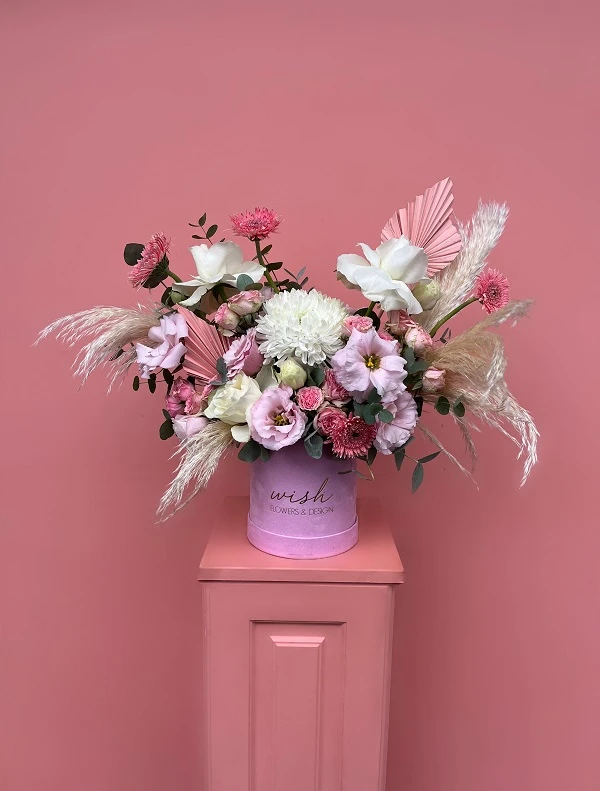 Mila Pembe Kadife Kutuda Aranjman