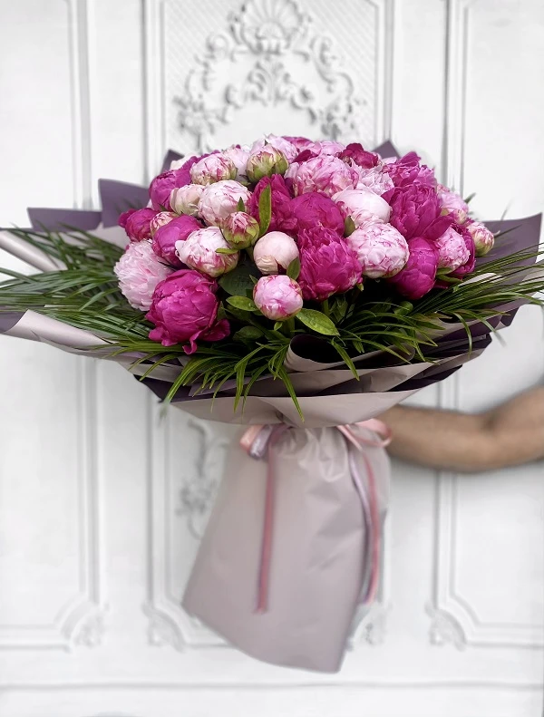 Kucak Dolusu Şakayık Buketi