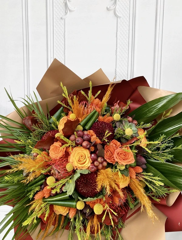 Turuncu Sonbahar Buketi