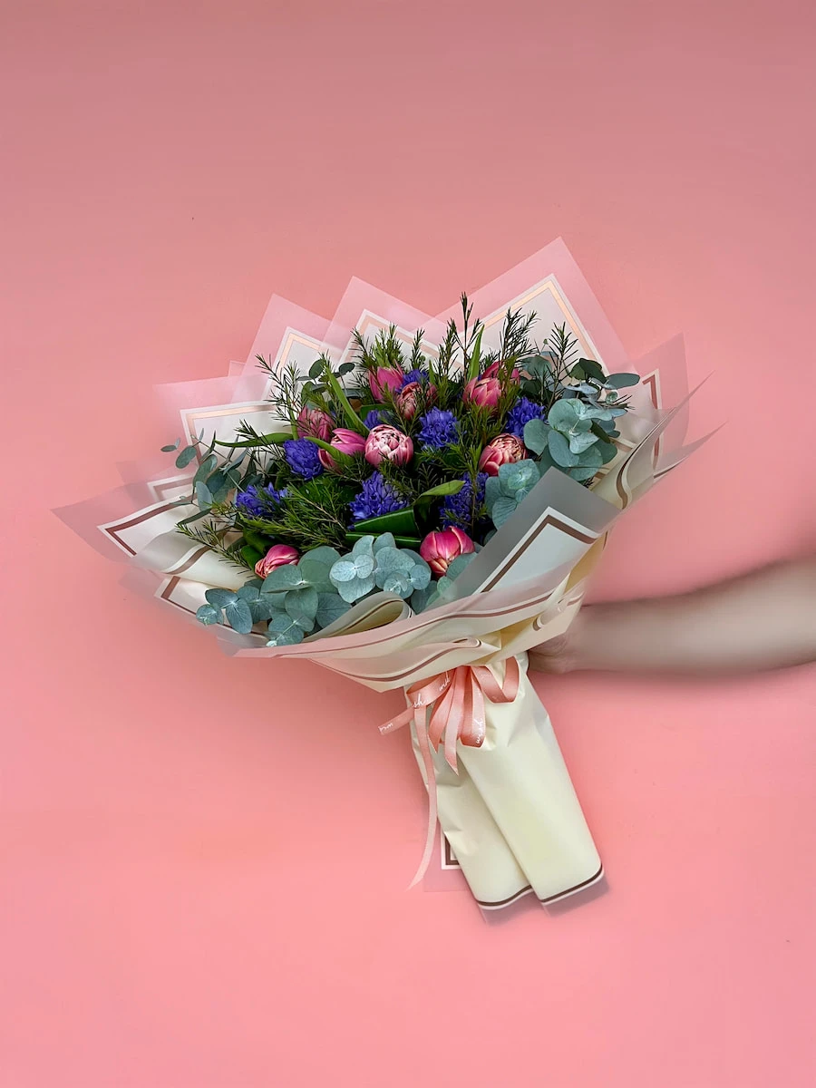 Lale & Sümbül Buketi