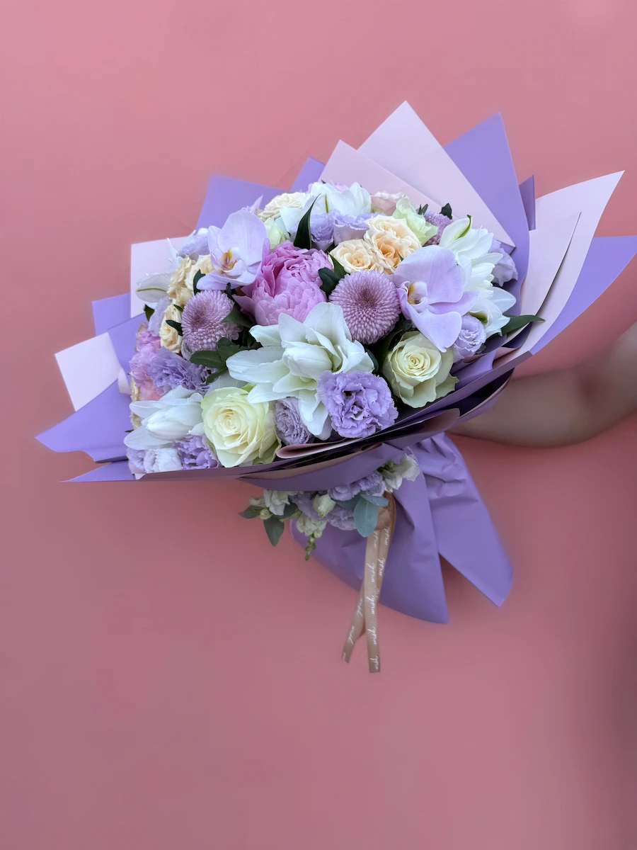 Lilac Daydream Lüks Karışık Buket