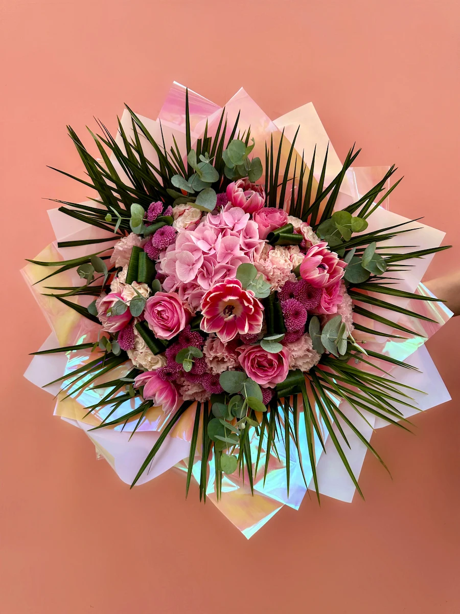 Pink Glow Karışık Buket