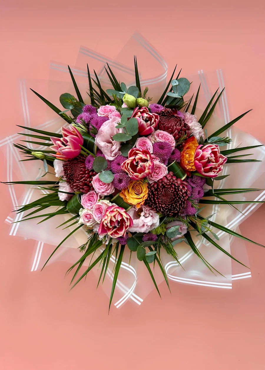 Spring Colour Karışık Renkli Buketi